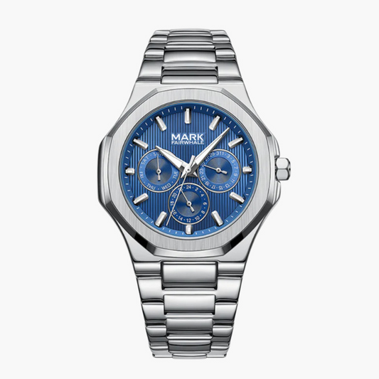 Water-Resistant Stainless Steel Timepiece