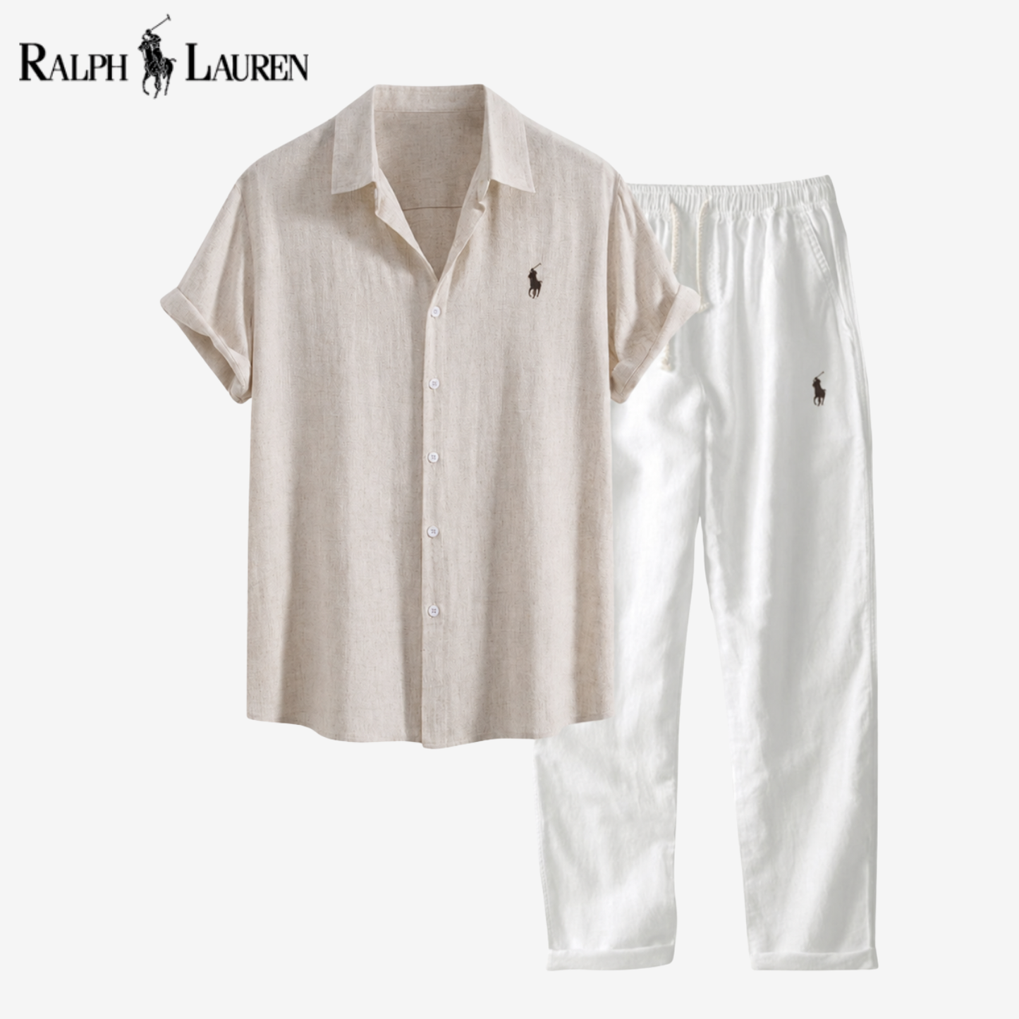 RL - Men’s Premium Linen Summer Set