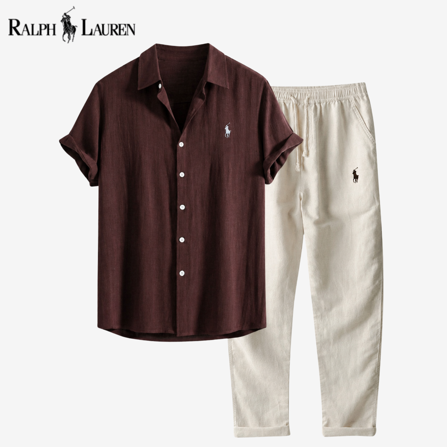 RL - Men’s Premium Linen Summer Set