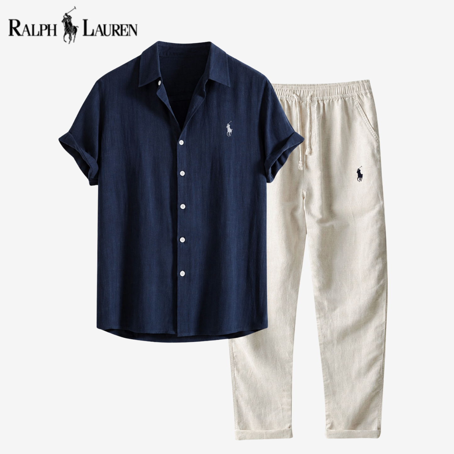 RL - Men’s Premium Linen Summer Set
