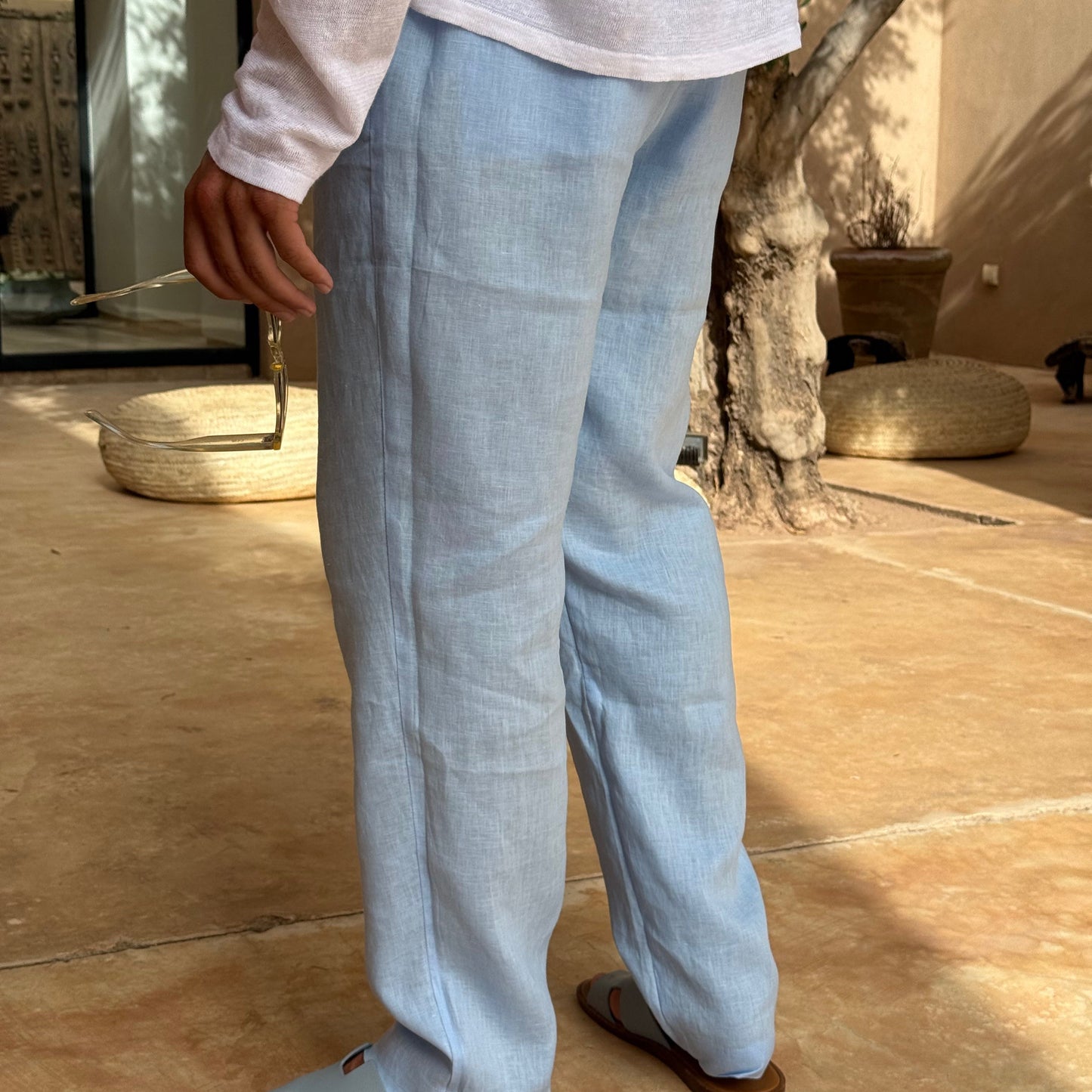 Capri Linen Trousers